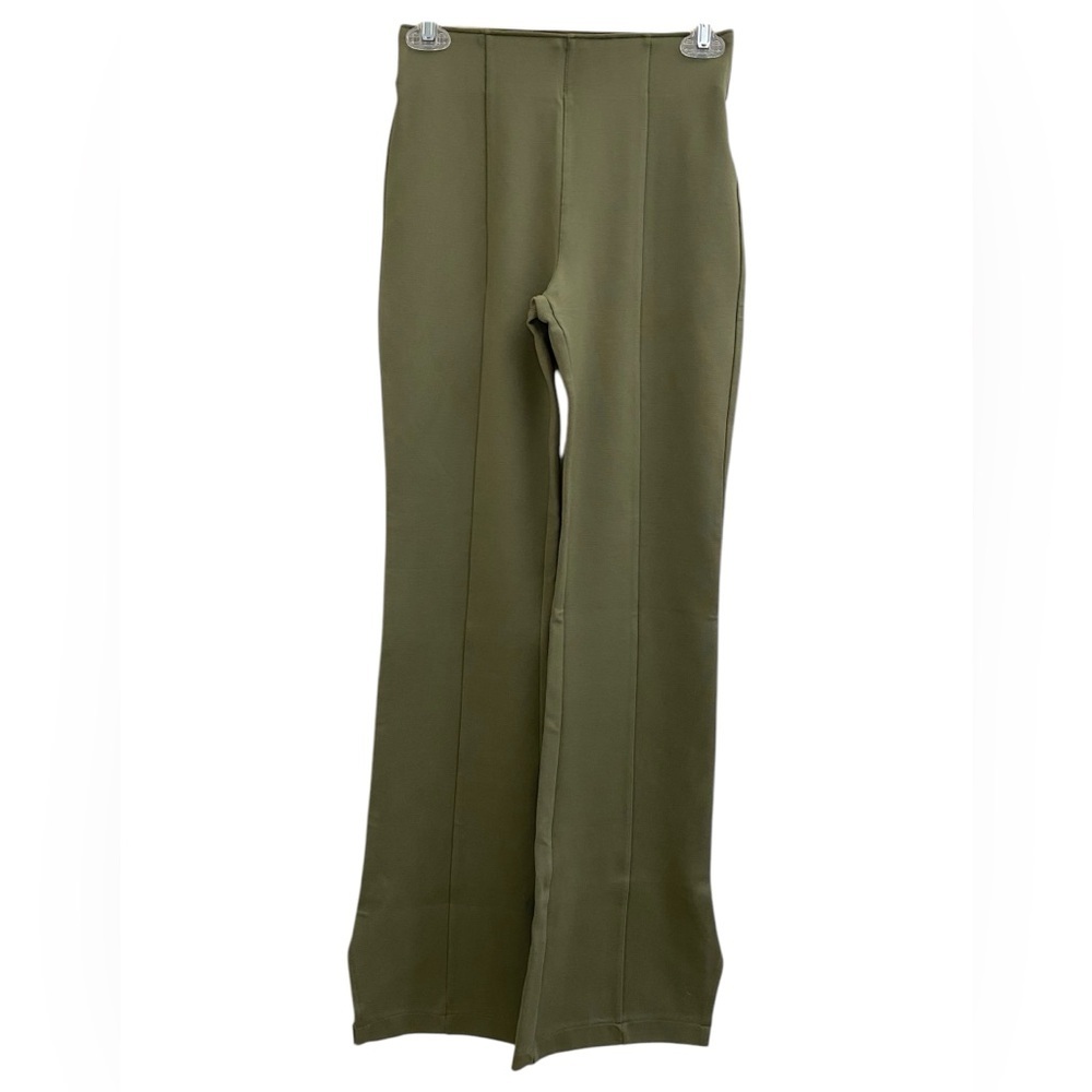 Abercrombie & Fitch Green Wide Leg Casual Pants - Picture 10 of 11